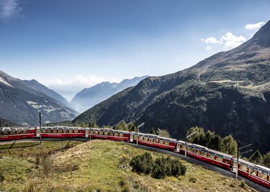 Bernina Express | © Rhäthische Bahn