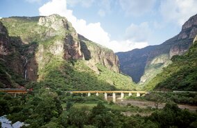 CHEPE Express im Kupfercanyon | © Native Trails GmbH & Co.KG