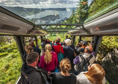 Bergen, Fløibahn | © Visit Norway/Giovanni Tagini