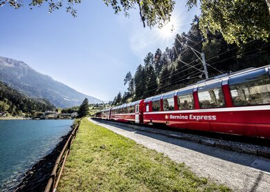 Bernina Express | © Andrea Michael Badrutt, Rhätische Bahn