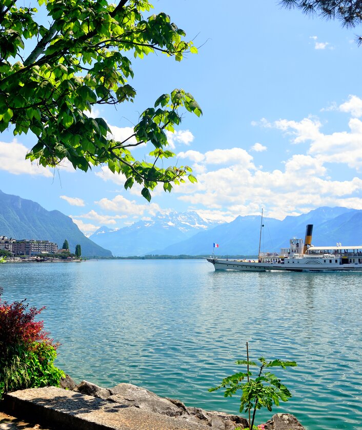 Schifffahrt Genfersee