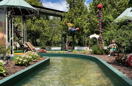 Aussicht auf der Fahrt von Marionetten-Bootsfahrt im Europa-Park | © Irina Nischwitz