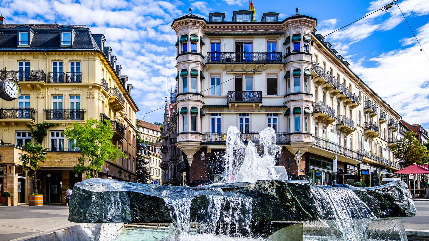 Leopoldsplatz in Baden-Baden Altstadt | © Gettyimages.com/Ralph Hoppe