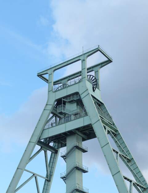 Blick auf ein Kohlebergwerk in Bochum | © Gettyimages.com/waeske