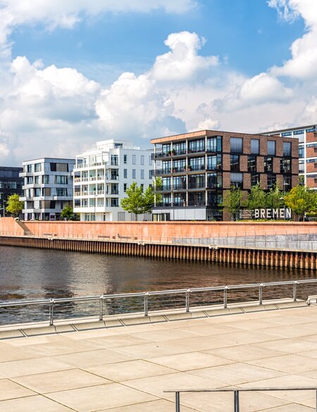 Die Ueberseestadt und der Eurohafen in Bremen | © Gettyimages.com/querbeet