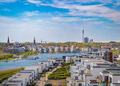 Blick ueber die Stadt Dortmund und den Phoenixsee | © Gettyimages.com/ALEXANDRA FAKIRI