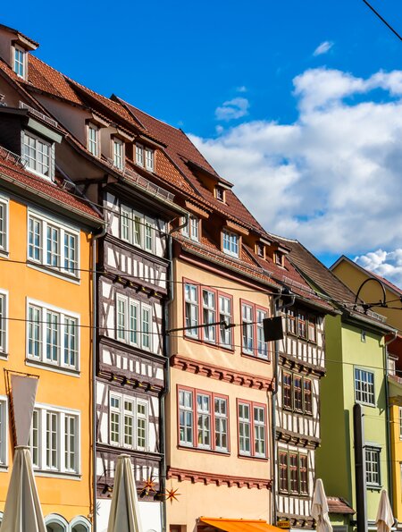 Alte Haeuser in Erfurt | © Gettyimages.com/querbeet