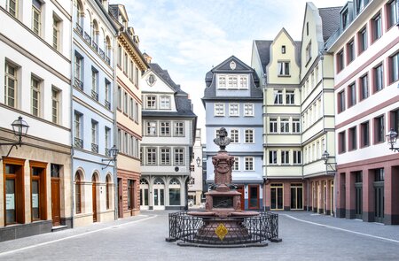 Wiederaufbau der Altstadt in Frankfurt | © Gettyimages.com/Stephan Behnes