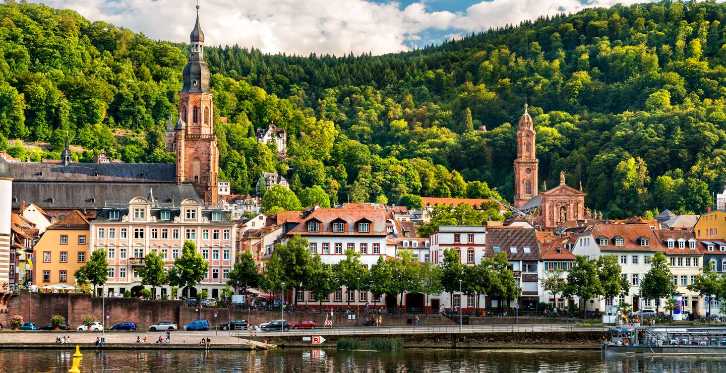 Blick auf de Neckar und die Skyline von Heidelberg | © Gettyimages.com/Leonid Andronov