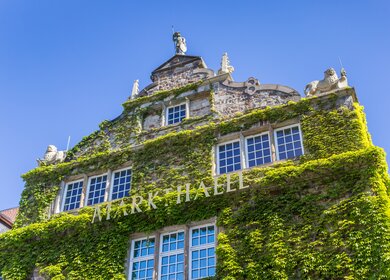 Markthalle, das Gebaeude im Zentrum von Kassel | © Gettyimages.com/venemama