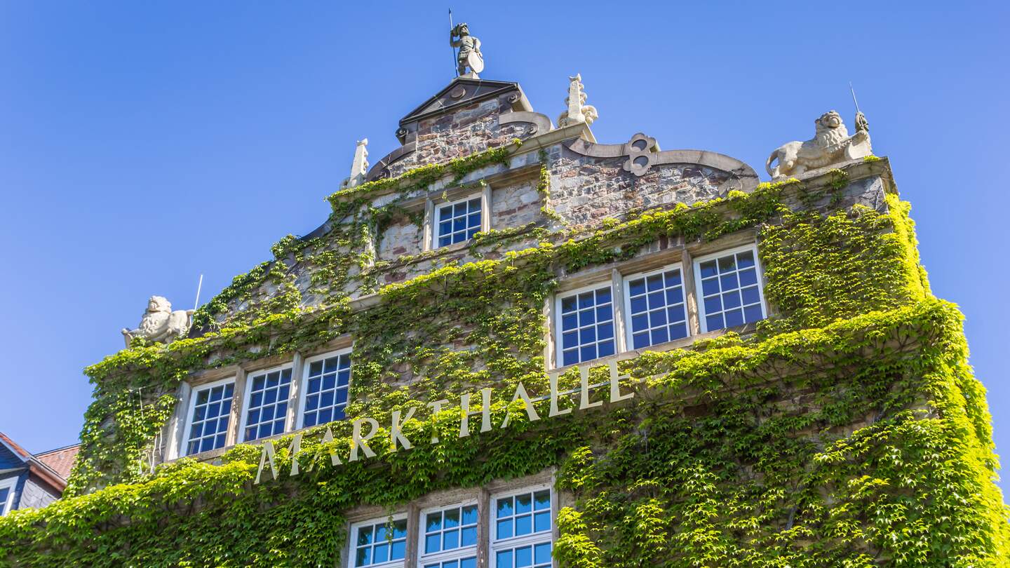 Markthalle, das Gebaeude im Zentrum von Kassel | © Gettyimages.com/venemama