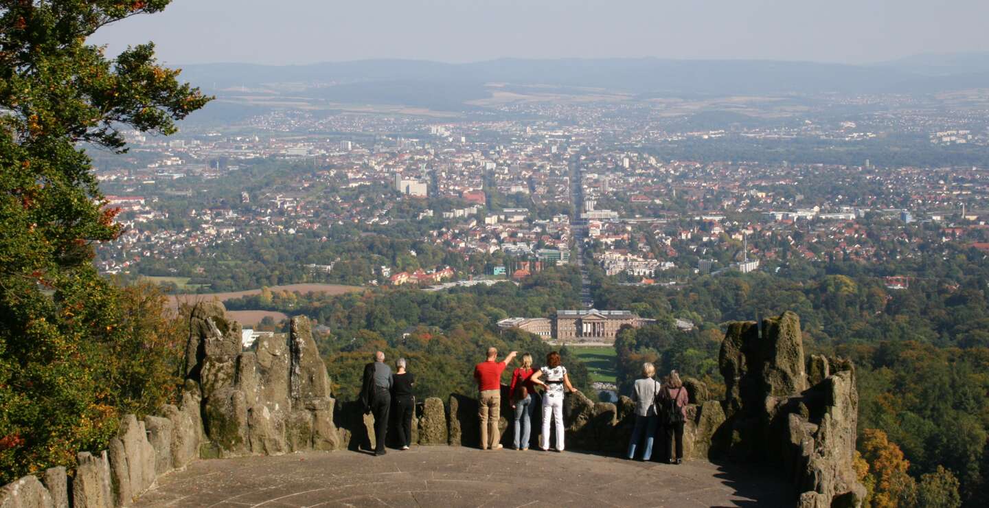 Kassel Und Bergpark Wilhelmshoehe Vom Herkules  | © Gettyimages.com/AndreasWeber