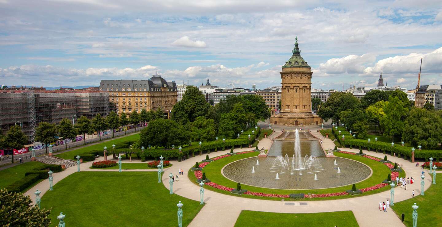 Wasserturm in Mannheim | © Gettyimages.com/Achim Mende