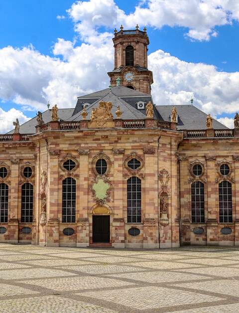 Ludwigskirche in Saarbruecken bei sonnigem Himmel | © Pixabay.com/planet_fox