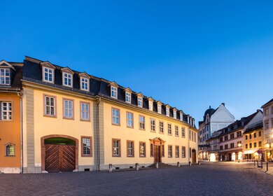 Johann Wolfgang Goethes Wohnhaus in Weimar von 1782 bis 1832 | © Gettyimages.com/Nikada