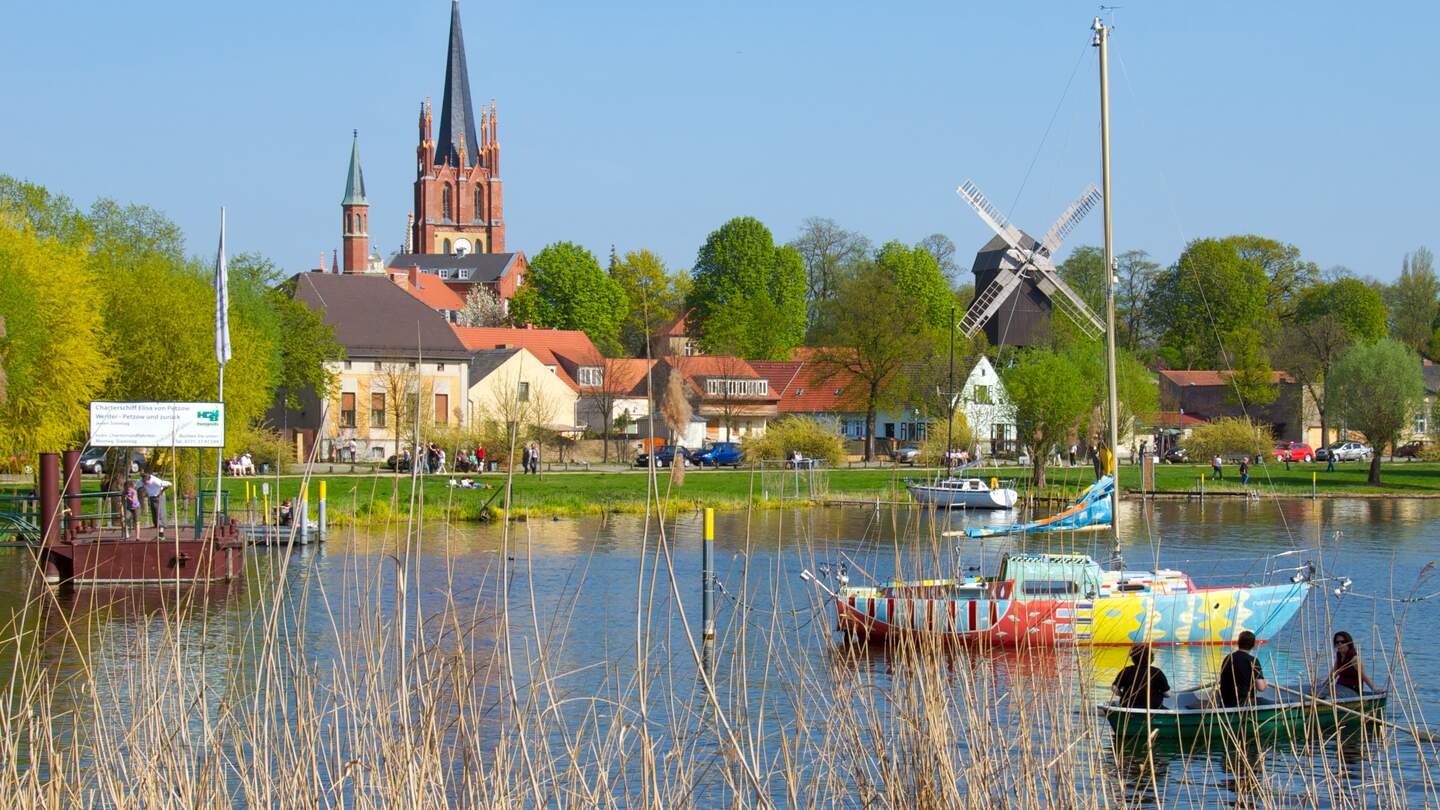 Blick auf die Stadt Werder in Brandenburg | © Gettyimages.com/Zoonar RF