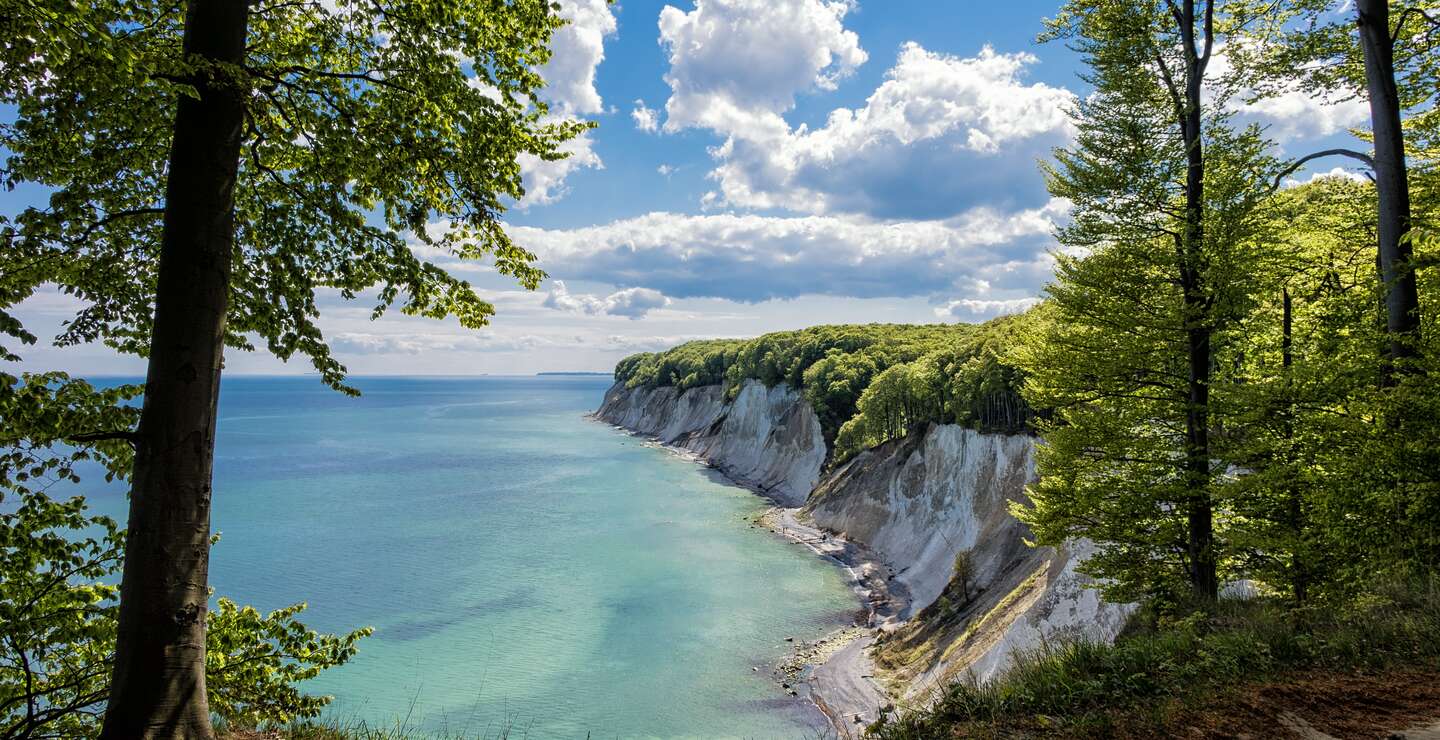 Kreidefelsen von Ruegen im Sommer | © Gettyimages.com/RicoK69