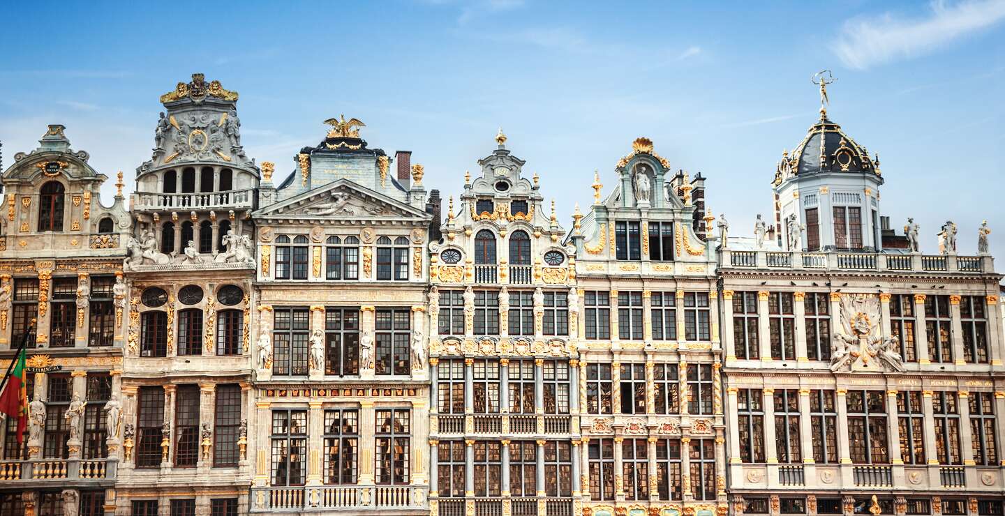 Gebaeude von Grand Place (Grote Markt), Bruessel | © Gettyimages.com/adisa
