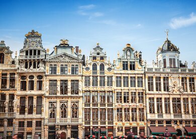 Gebaeude von Grand Place (Grote Markt), Bruessel | © Gettyimages.com/adisa