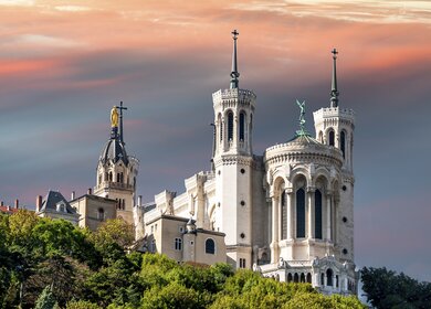 Basilika von notre-dame de Fourvière in Lyon | © Gettyimages.com/ventdusud