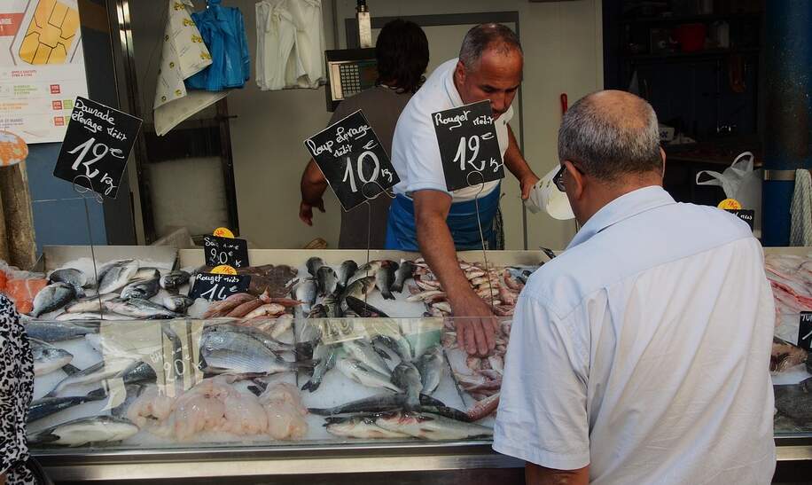 Fischverkaufsstand im Hafen von Marseille, Provence | © pixabay/julianhd