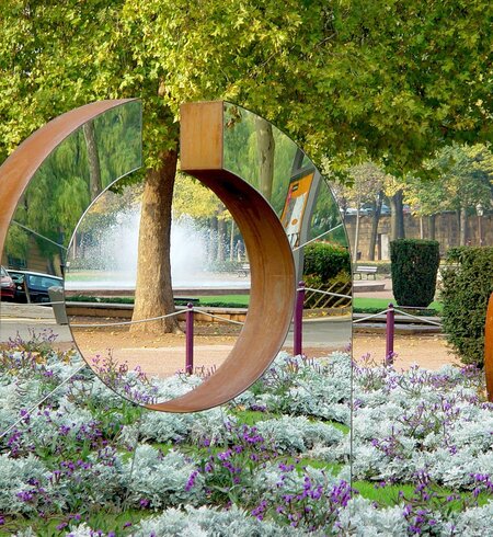 Skulputr im Parc caserne ney in Metz | © Pixabay/DietArt