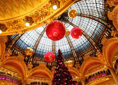 Paris Weihnachten Dekoration Galeries Lafayette | © Pixabay/Peggy_Marco