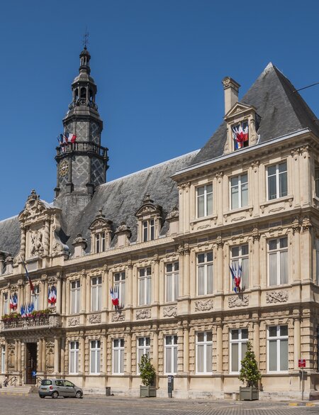 Das Rathaus von Reims, Stadt in Frankreich in der Champagne | © Gettyimages.com/Kommercialize