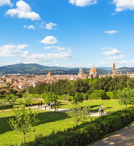 Besucher in den Boboli-Gärten in Florenz | © Gettyimages.com/TT