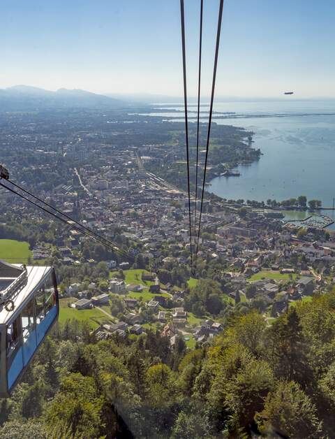 Der Blick vom Pfaender am Bodensee | © Gettyimages/Sjoerd van der Wal 
