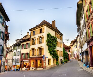Gebäude in der Altstadt von Basel | © Gettyimages.com/Leonid Andronov