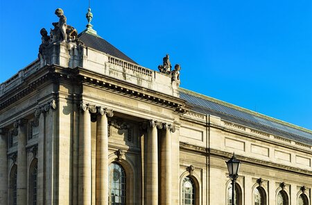 Nordwestfassade des Museums fuer Kunst und Geschichte im Stadtzentrum von Genf | © Gettyimages.com/RomanBabakin