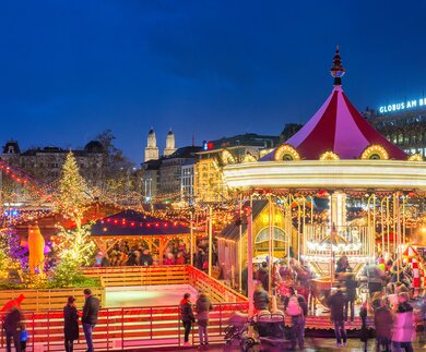das Zueri Faescht, das groesste Volksfest der Schweiz | © Gettyimages.com/Juergen Sack