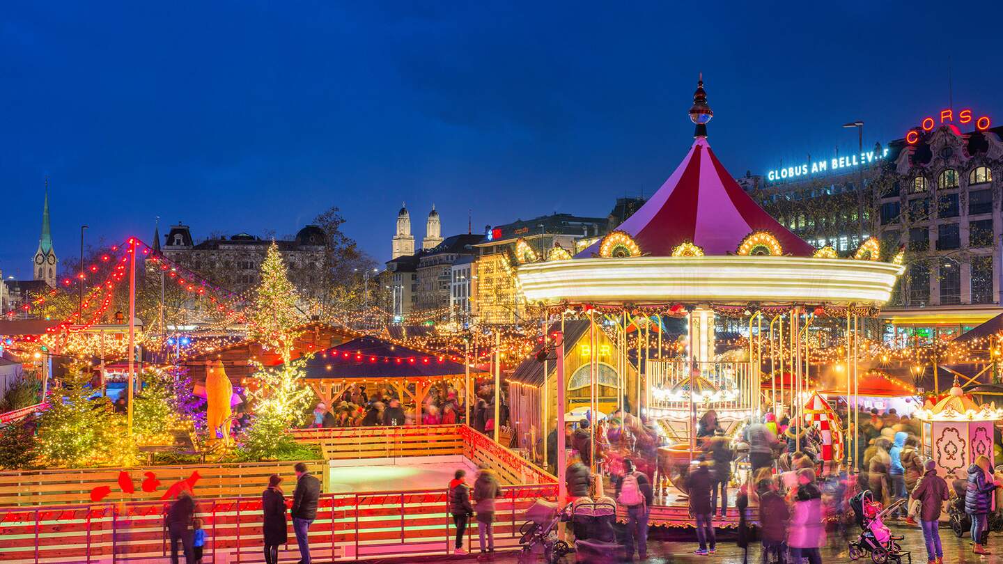 das Zueri Faescht, das groesste Volksfest der Schweiz | © Gettyimages.com/Juergen Sack