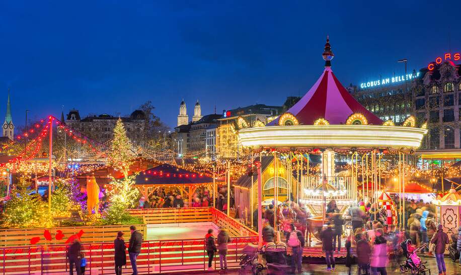das Zueri Faescht, das groesste Volksfest der Schweiz | © Gettyimages.com/Juergen Sack