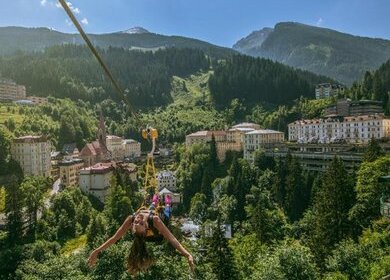Flying Waters Zip-Line in Bad Gastein  | © Max Steinbauer Photography