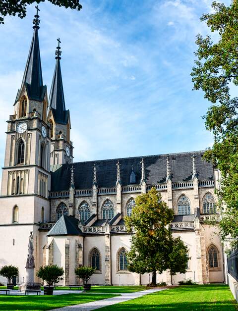 Stiftskirche Admont im neugotischen Stil, Admont, Steiermark, Oesterreich | © Gettyimages.com/FotoGablitz