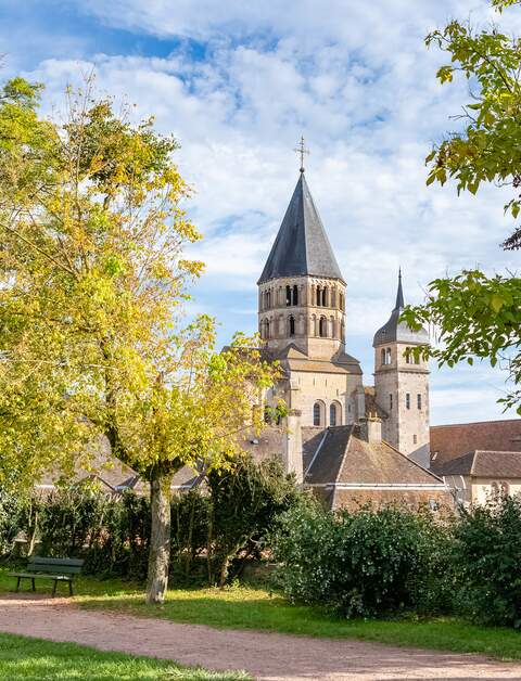 Abtei Cluny, mittelalterliches Kloster in Burgund, Frankreich | © Gettyimages.com/pascalegueret