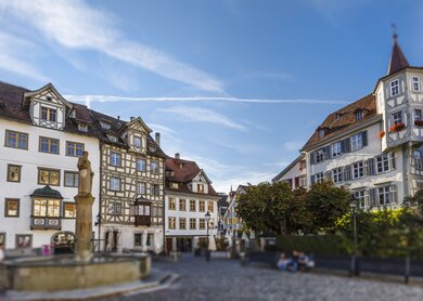 St. Gallen, Sankt Gallen, ist die Hauptstadt des Kantons St. Gallen in der Schweiz. | © gettyimages.com/Flavio Vallenari
