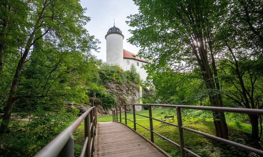 Burg Rabenstein und Garten | © Oliver Göhler