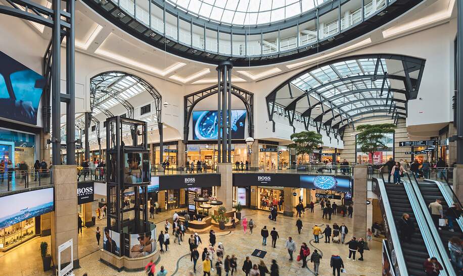 Einkaufszentrum Centro Oberhausen von Innen | © URW