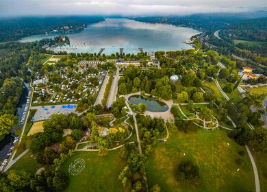 Luftbild Europapark Klagenfurt | © ©Stadtkommunikation/Helge Bauer