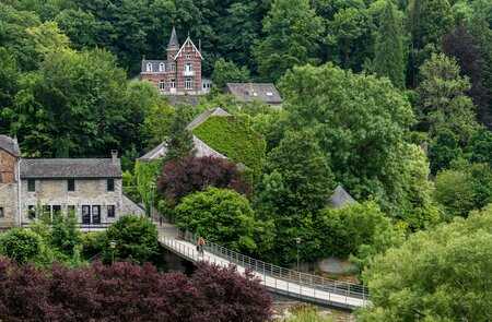 Radfahrer in Durby, Region Wallonien in Belgien | © VisitWallonia/Henning Angerer