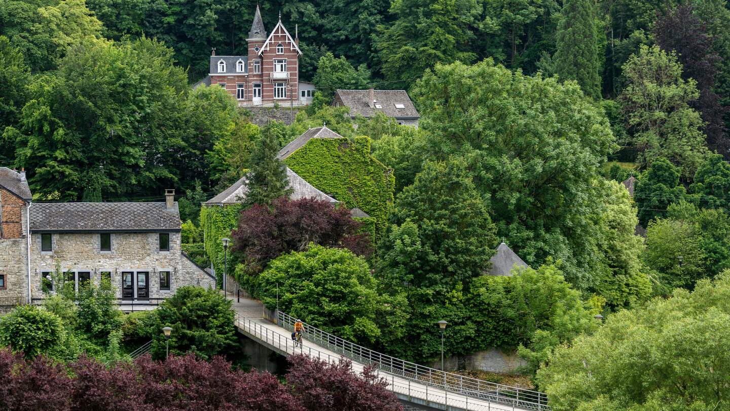 Radfahrer in Durby, Region Wallonien in Belgien | © VisitWallonia/Henning Angerer