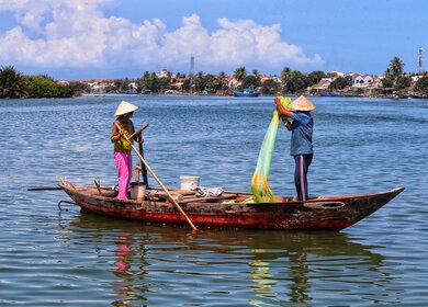 Mekong Vietnam Fischer | © pixabay