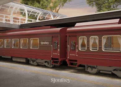 Aussenansicht des SJourney Zuges Vietnam | © SJourney