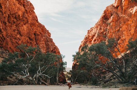 Simpson Gap in den West MacDonnel Ragnes in Australien | © JBR