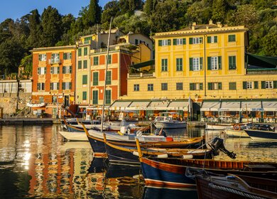 Portofino Hafen mit Holzbooten | © Orient Express SAS/OliverAstrologo
