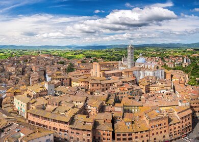 Siena in Italien von Oben | © Orient Express SAS