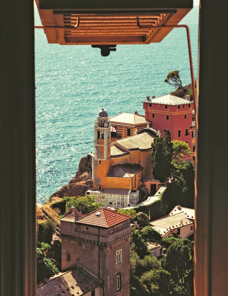Portofino Ausblick aus einem Fenster | © Orient Express SAS/YevheniiDubrovsky